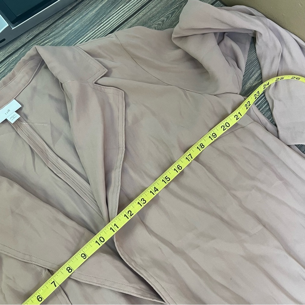 J. Jill Duster Jacket Lightweight Coat 1XL Neutral Peach - Picture 7 of 12